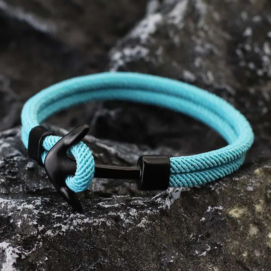 New Men Anchor Bracelet