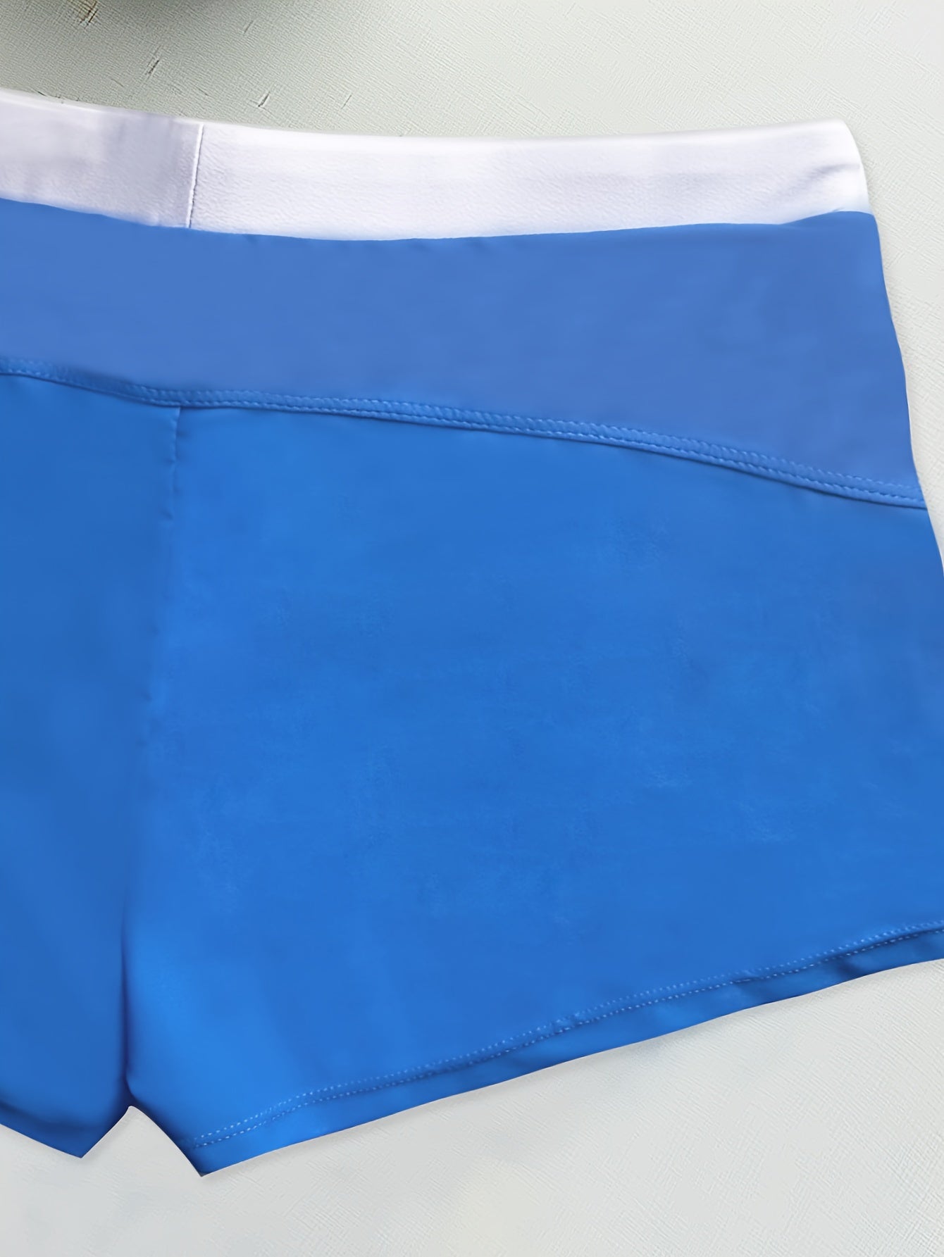 Men's Swim Boxers Swimsuit Shorts Pants With Drawstring Sexy Men's Underwear Summer Beach