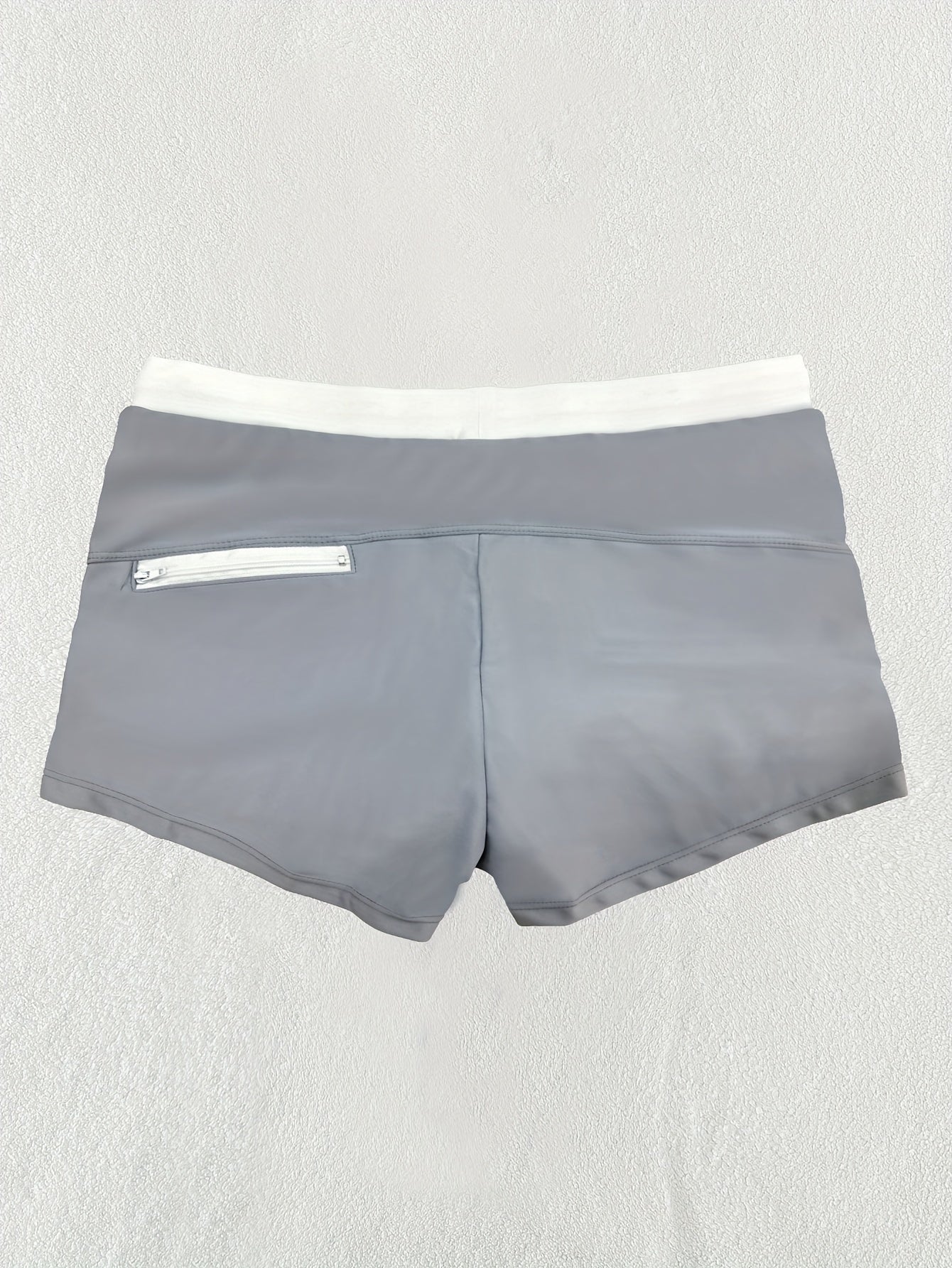 Men's Swim Boxers Swimsuit Shorts Pants With Drawstring Sexy Men's Underwear Summer Beach