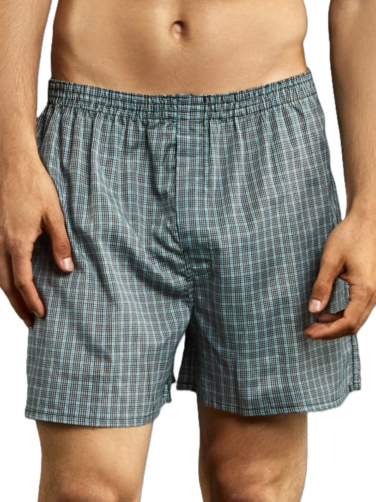 MENS 3 PIECES ASSORTED STRIPES PRINT COMFY BOXERS