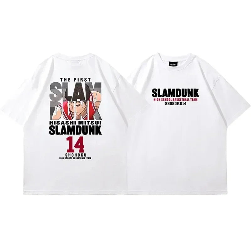 Anime Slam Dunk Printed Men's Sports T-Shirt