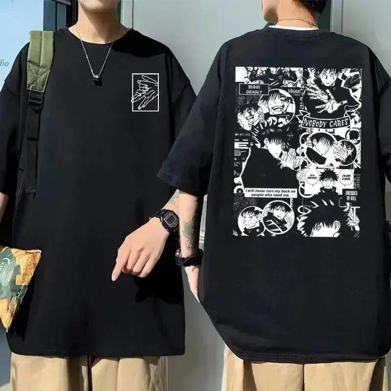 Japanese Anime Printed T-shirt