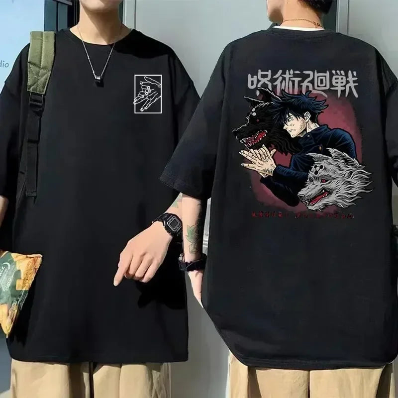Japanese Anime Printed T-shirt
