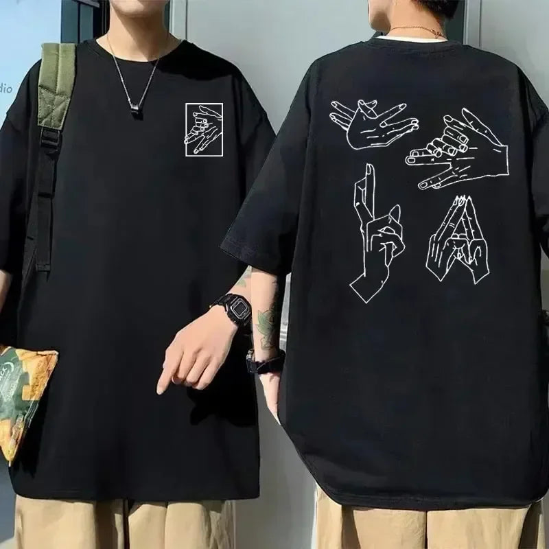 Japanese Anime Printed T-shirt
