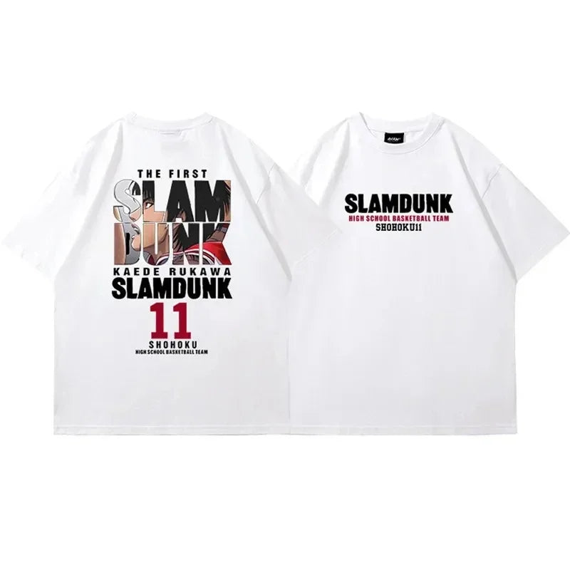 Anime Slam Dunk Printed Men's Sports T-Shirt