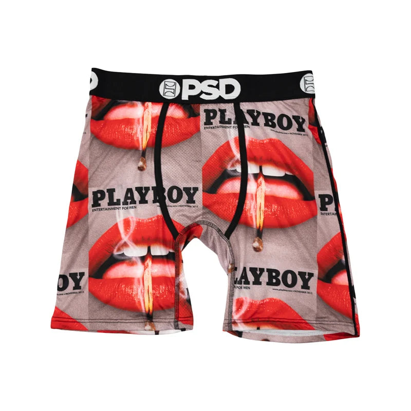 1Pcs Sexy Men Underwear Boxers Men's Panties Lingerie Breathable Printed Male Underpants Plus Size Man Boxer Briefs Mens Trunks