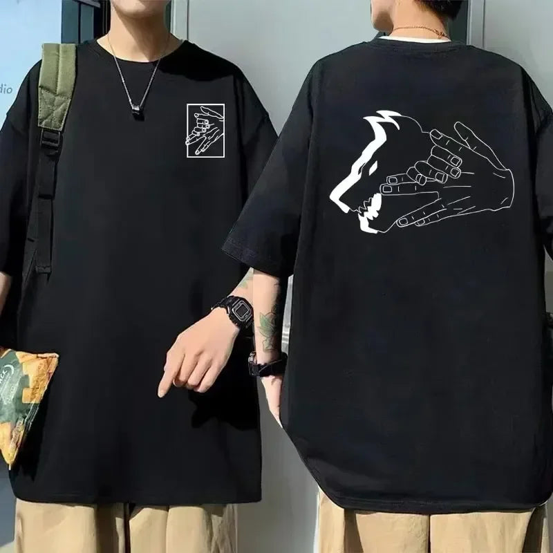 Japanese Anime Printed T-shirt
