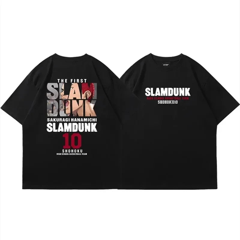 Anime Slam Dunk Printed Men's Sports T-Shirt