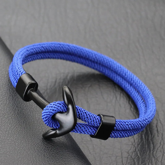 New Men Anchor Bracelet