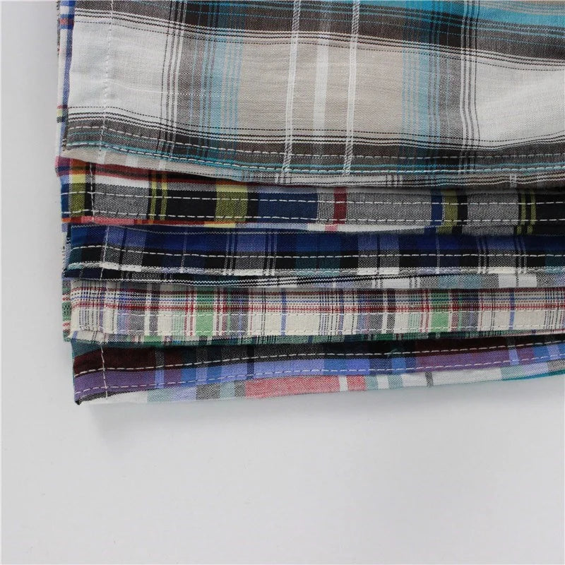 5PCS Casual Home Men's Boxer Breathable Comfortable Men's Panties Sweat Absorbent Sports Shorts Soft Men's Underwear Aloo Pants