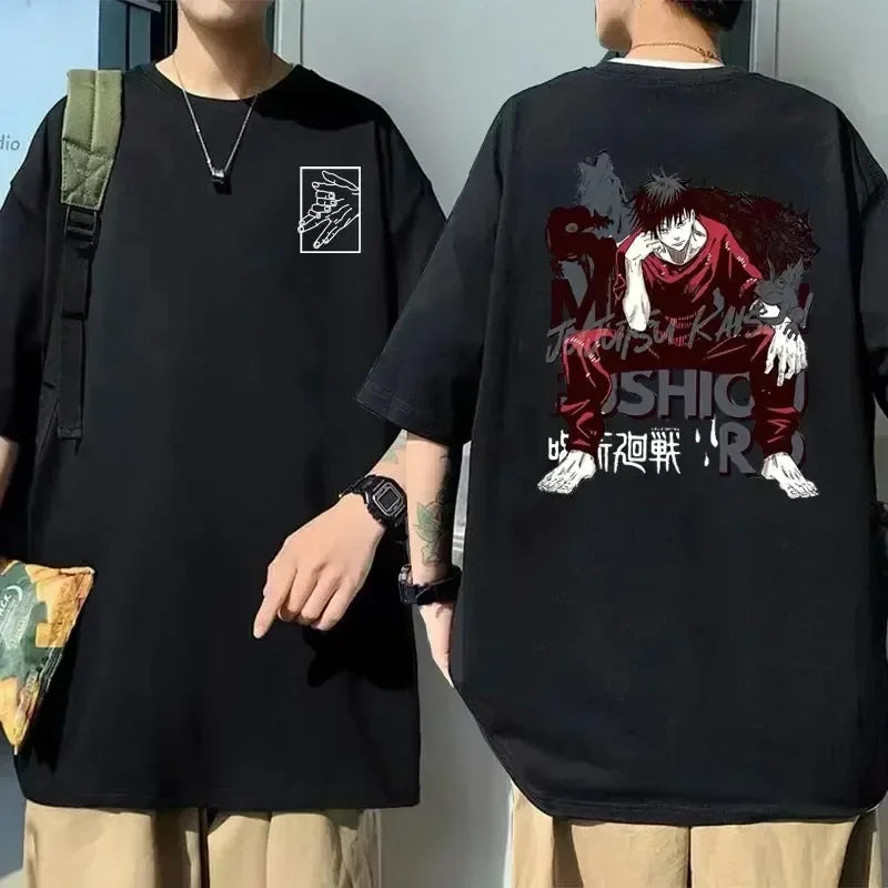 Japanese Anime Printed T-shirt