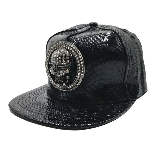 PU Leather Adjustable Baseball Cap