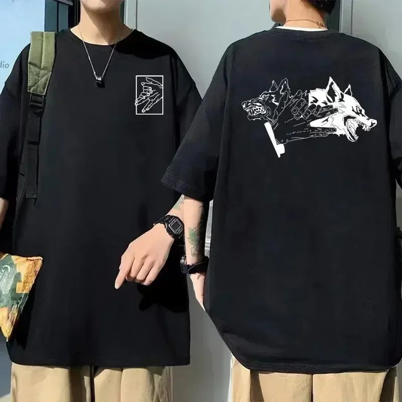 Japanese Anime Printed T-shirt
