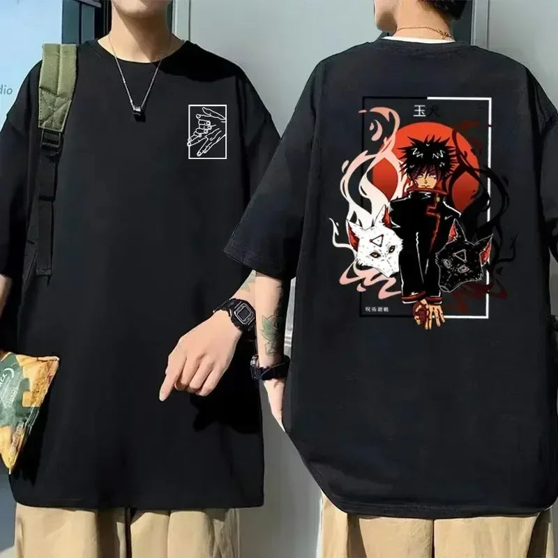 Japanese Anime Printed T-shirt
