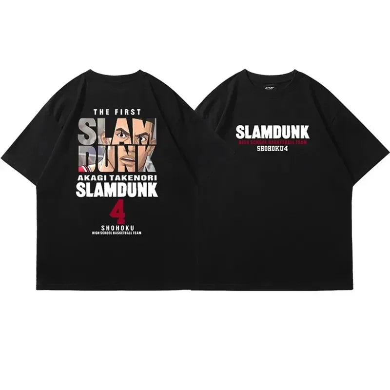 Anime Slam Dunk Printed Men's Sports T-Shirt