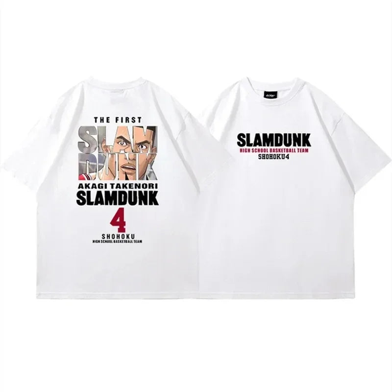 Anime Slam Dunk Printed Men's Sports T-Shirt