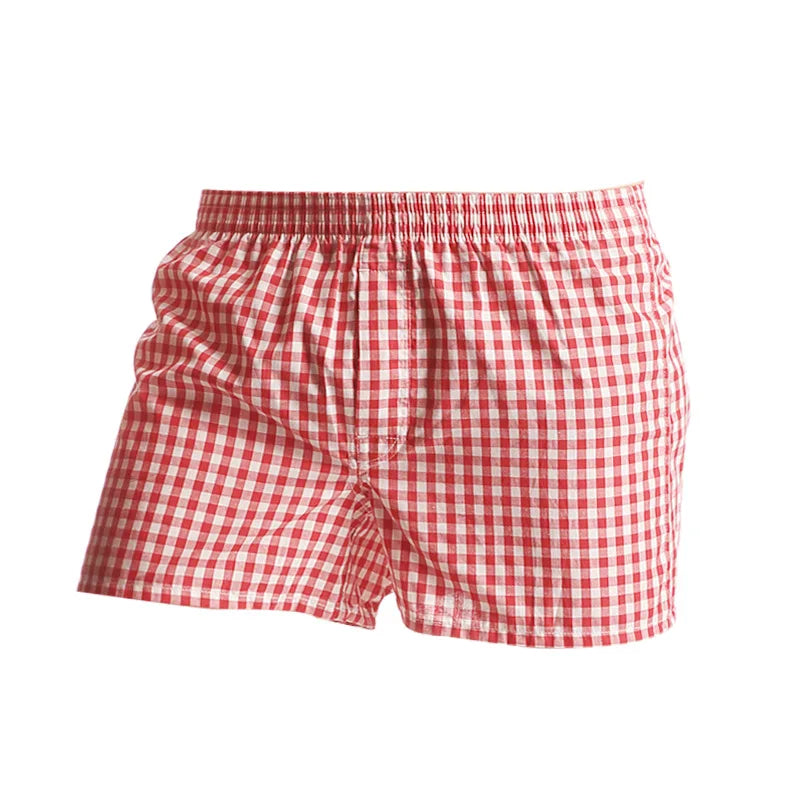 5PCS Casual Home Men's Boxer Breathable Comfortable Men's Panties Sweat Absorbent Sports Shorts Soft Men's Underwear Aloo Pants