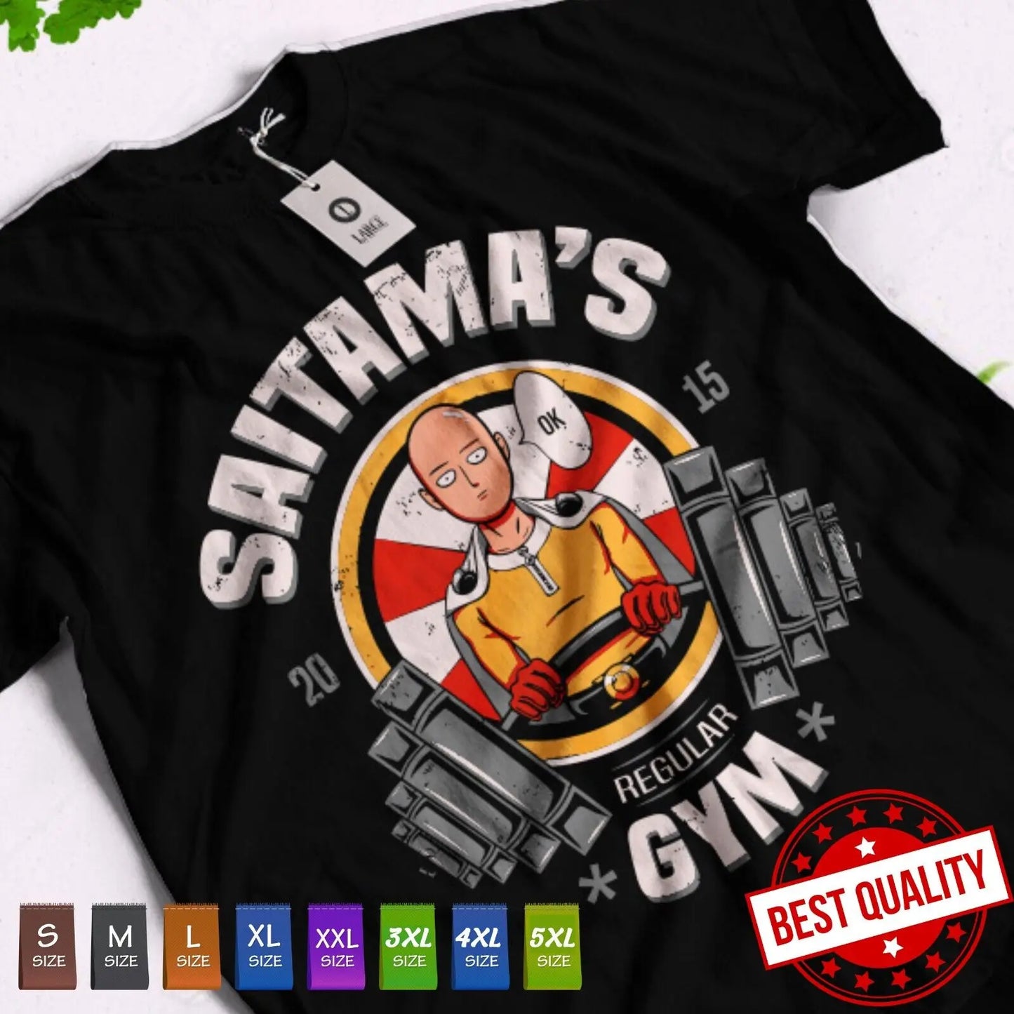 Kawaii Saitama One Punch Man Shirt