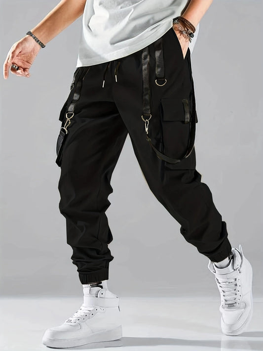 Fashion Men's Casual Techwear Cargo Pants