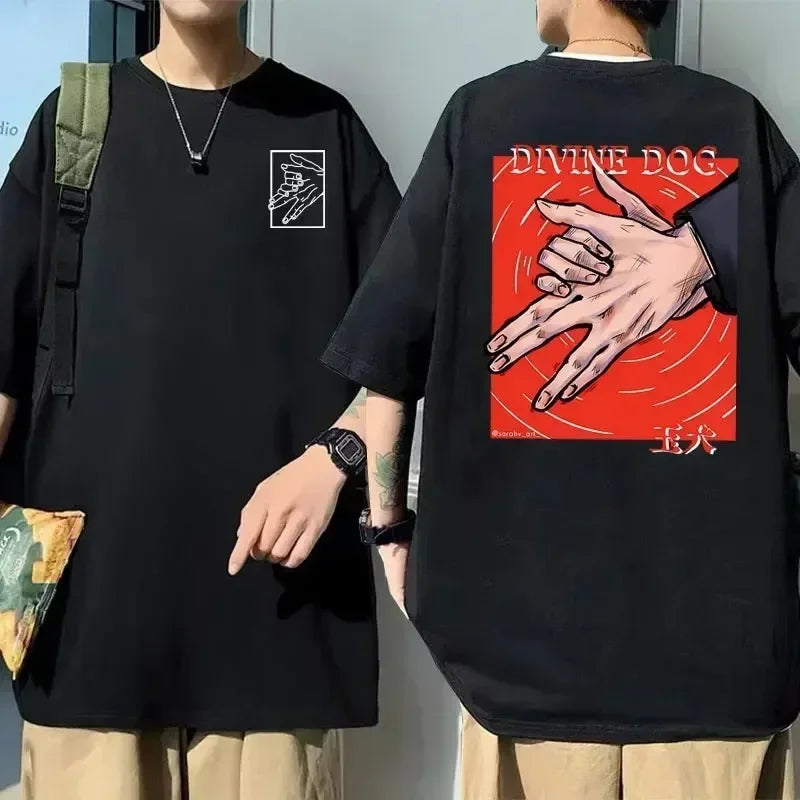 Japanese Anime Printed T-shirt