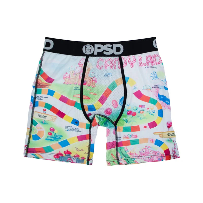 1Pcs Sexy Men Underwear Boxers Men's Panties Lingerie Breathable Printed Male Underpants Plus Size Man Boxer Briefs Mens Trunks